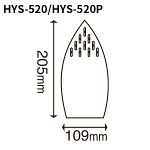 HYS-520_HYS-520Pサイズイメージ